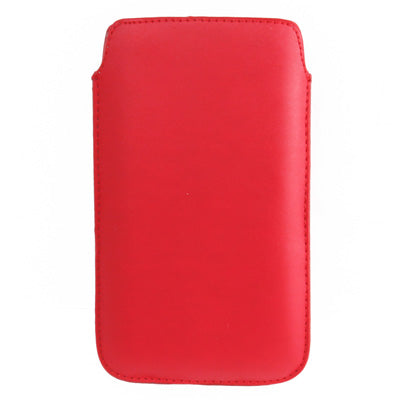 Pure Color Leather Case Pocket Pouch Sleeve Bag with Pull Tab for Galaxy S IV / Note II / N7100