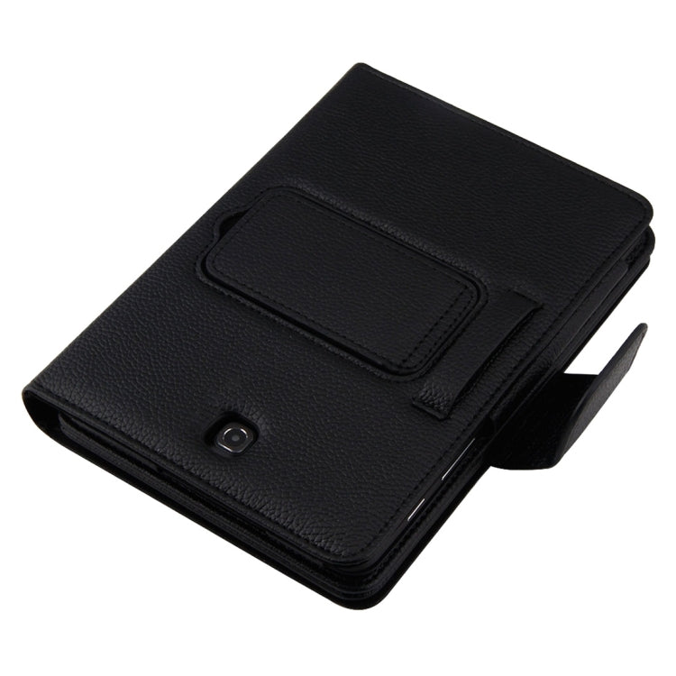 For Galaxy Tab S2 8.0 T710 / T715 2 in 1 Detachable Bluetooth Keyboard Litchi Texture Leather Tablet Case with Holder