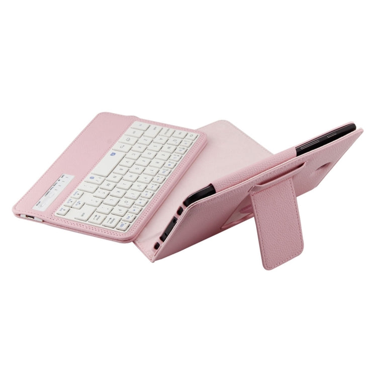 For Galaxy Tab S2 8.0 T710 / T715 2 in 1 Detachable Bluetooth Keyboard Litchi Texture Leather Tablet Case with Holder