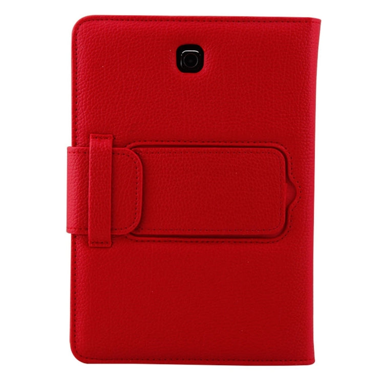 For Galaxy Tab S2 8.0 T710 / T715 2 in 1 Detachable Bluetooth Keyboard Litchi Texture Leather Tablet Case with Holder