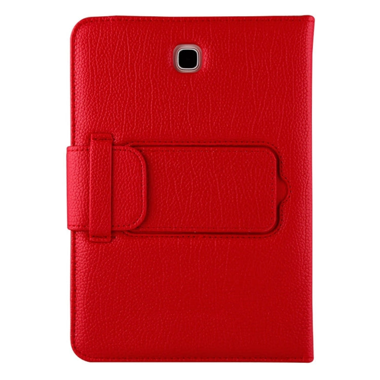 For Galaxy Tab A 8.0 / T350 2 in 1 Detachable Bluetooth Keyboard Litchi Texture Leather Tablet Case with Holder