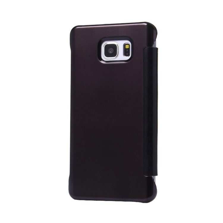 For Galaxy S6 Edge+ / G928 Electroplating Mirror Horizontal Flip Leather Case