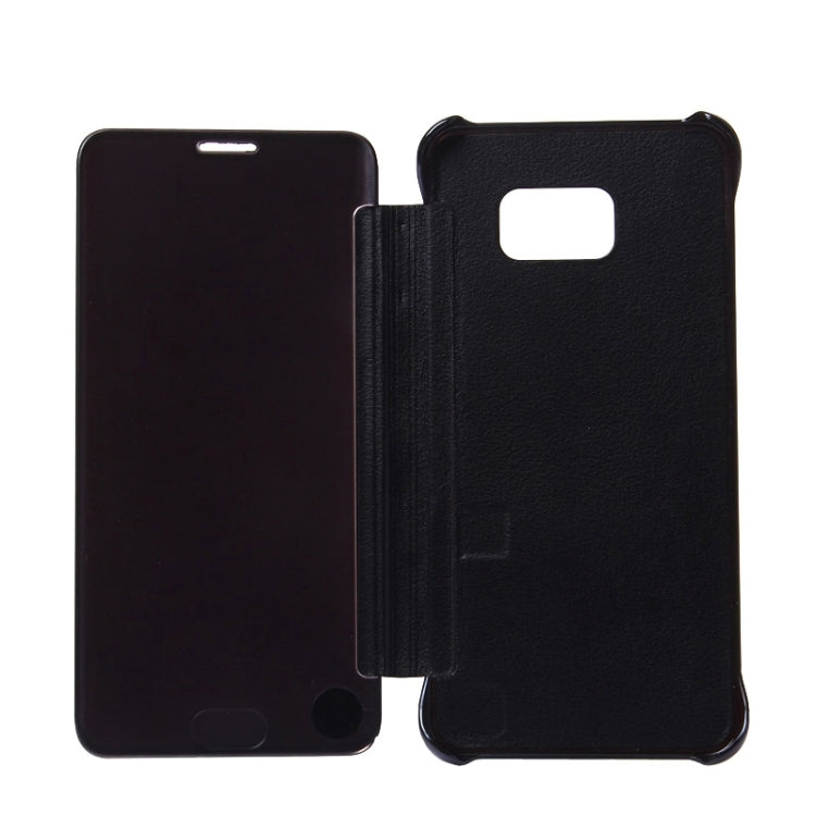 For Galaxy S6 Edge+ / G928 Electroplating Mirror Horizontal Flip Leather Case