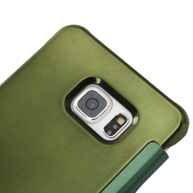 For Galaxy S6 Edge+ / G928 Electroplating Mirror Horizontal Flip Leather Case