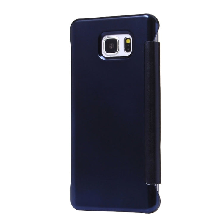 For Galaxy S6 Edge+ / G928 Electroplating Mirror Horizontal Flip Leather Case