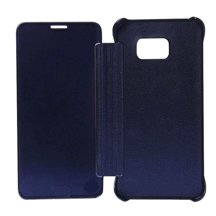 For Galaxy S6 Edge+ / G928 Electroplating Mirror Horizontal Flip Leather Case