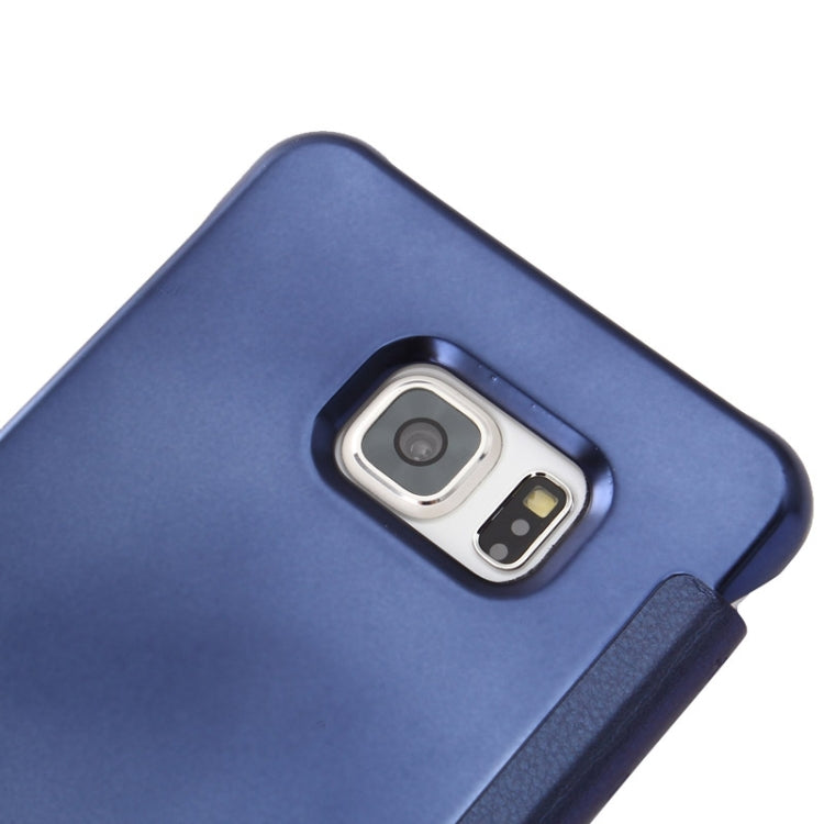 For Galaxy S6 Edge+ / G928 Electroplating Mirror Horizontal Flip Leather Case