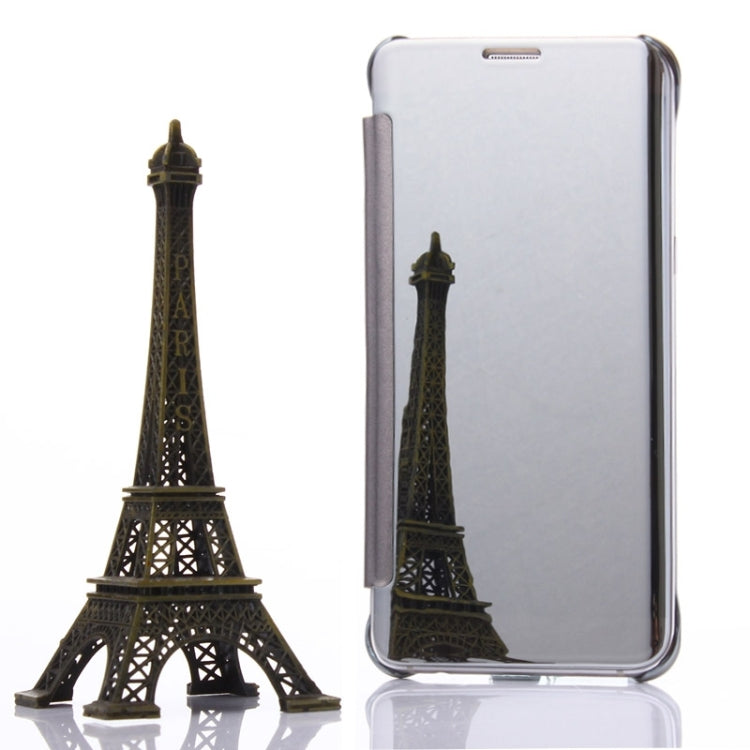 For Galaxy S6 Edge+ / G928 Electroplating Mirror Horizontal Flip Leather Case