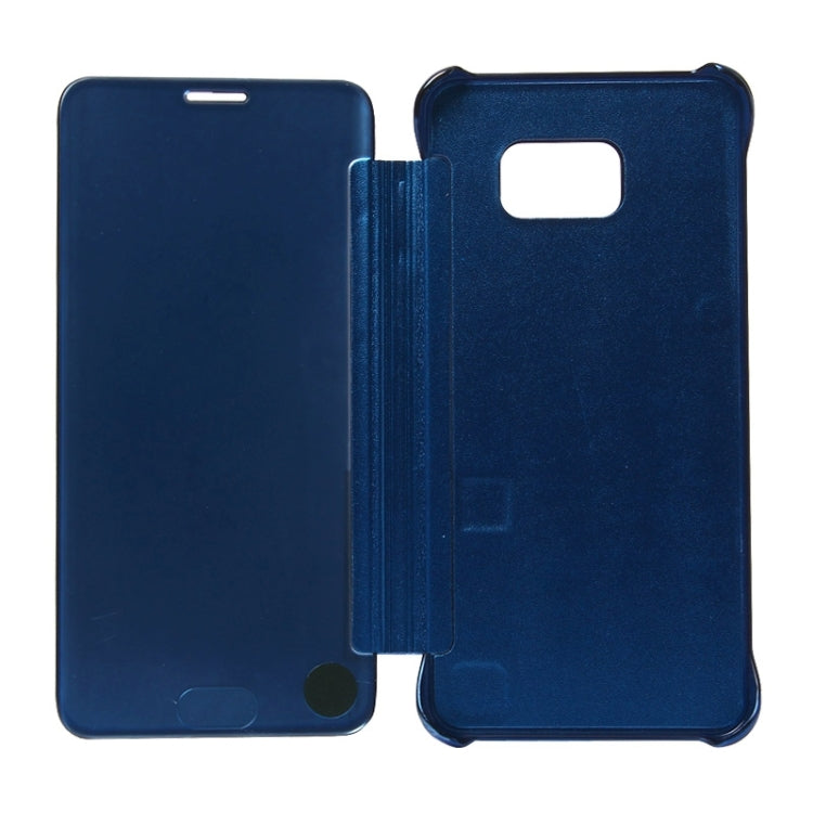 For Galaxy S6 Edge+ / G928 Electroplating Mirror Horizontal Flip Leather Case