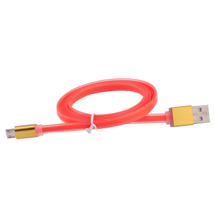 Noodle Style Micro USB to USB 2.0 Data / Charger Cable for Galaxy S6 / S5 / S IV / Note 5 / Note 5 Edge, HTC, Sony, Length: 1m