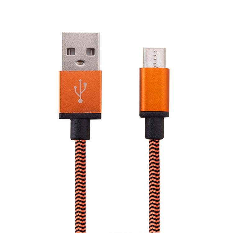 1m Woven Style Micro USB to USB 2.0 Data / Charger Cable, For Samsung, HTC, Sony, Lenovo, Huawei, and other Smartphones