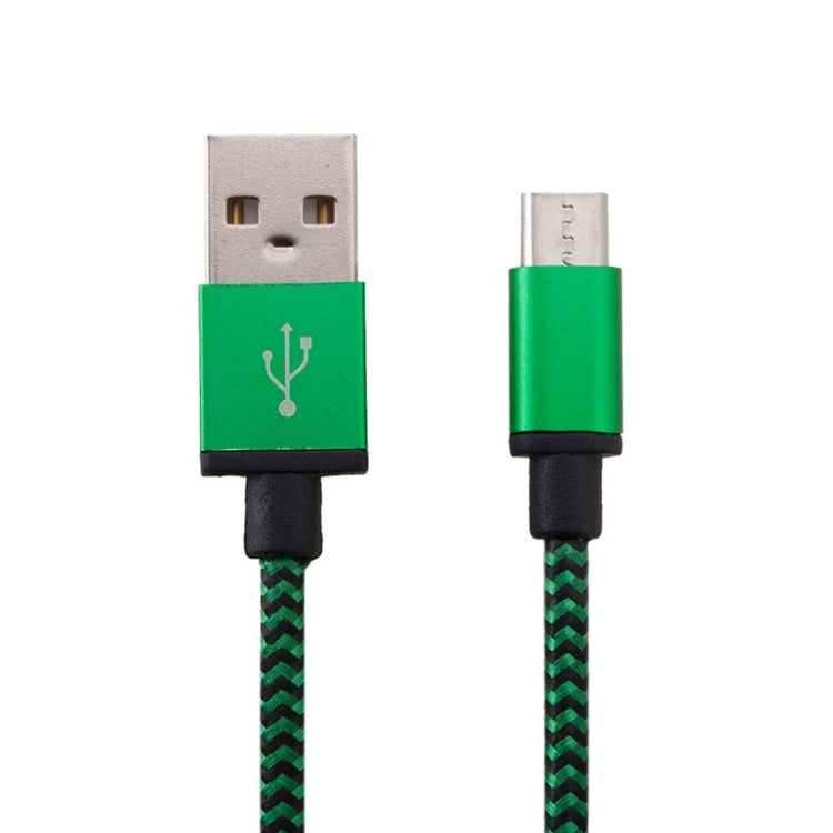 1m Woven Style Micro USB to USB 2.0 Data / Charger Cable, For Samsung, HTC, Sony, Lenovo, Huawei, and other Smartphones
