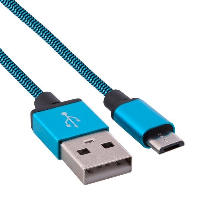 1m Woven Style Micro USB to USB 2.0 Data / Charger Cable, For Samsung, HTC, Sony, Lenovo, Huawei, and other Smartphones