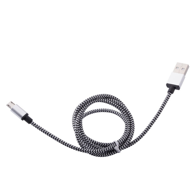 1m Woven Style Micro USB to USB 2.0 Data / Charger Cable, For Samsung, HTC, Sony, Lenovo, Huawei, and other Smartphones