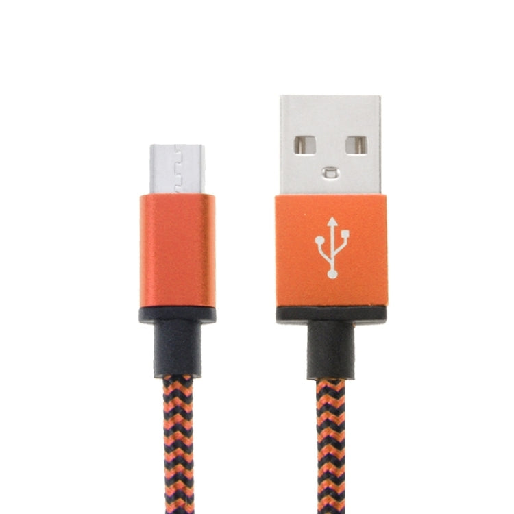 2m Woven Style Micro USB to USB 2.0 Data / Charger Cable