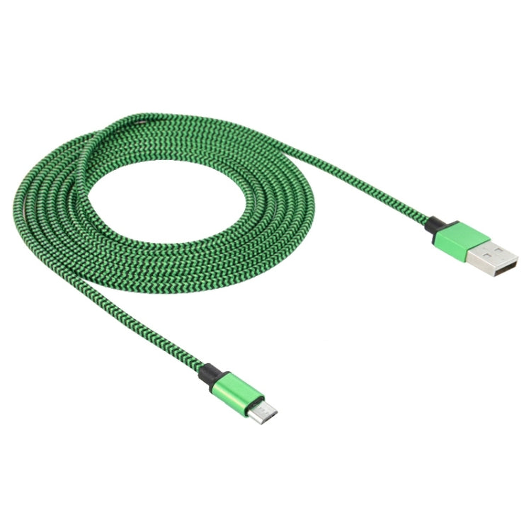 2m Woven Style Micro USB to USB 2.0 Data / Charger Cable