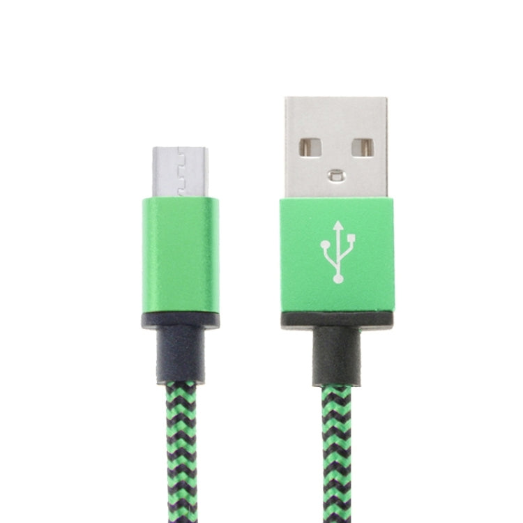 2m Woven Style Micro USB to USB 2.0 Data / Charger Cable