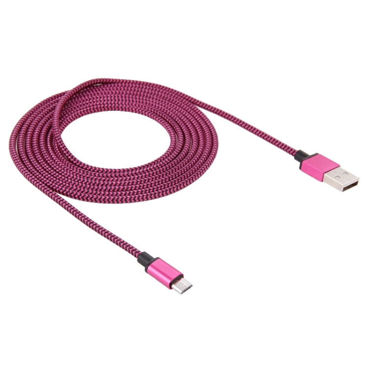2m Woven Style Micro USB to USB 2.0 Data / Charger Cable