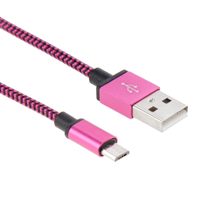 2m Woven Style Micro USB to USB 2.0 Data / Charger Cable