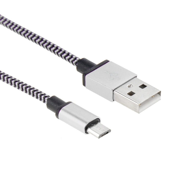 2m Woven Style Micro USB to USB 2.0 Data / Charger Cable