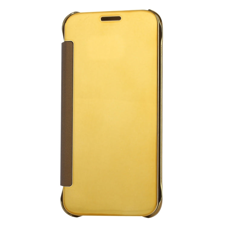 For Galaxy S7 / G930 Electroplating Mirror Horizontal Flip Leather Case