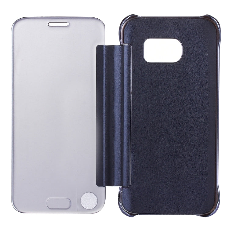 For Galaxy S7 / G930 Electroplating Mirror Horizontal Flip Leather Case