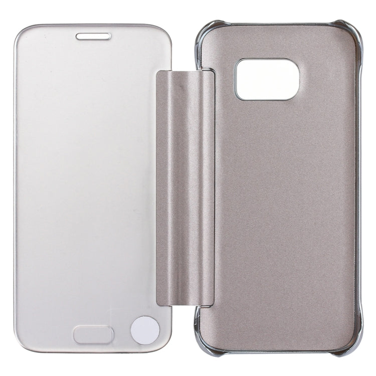 For Galaxy S7 / G930 Electroplating Mirror Horizontal Flip Leather Case