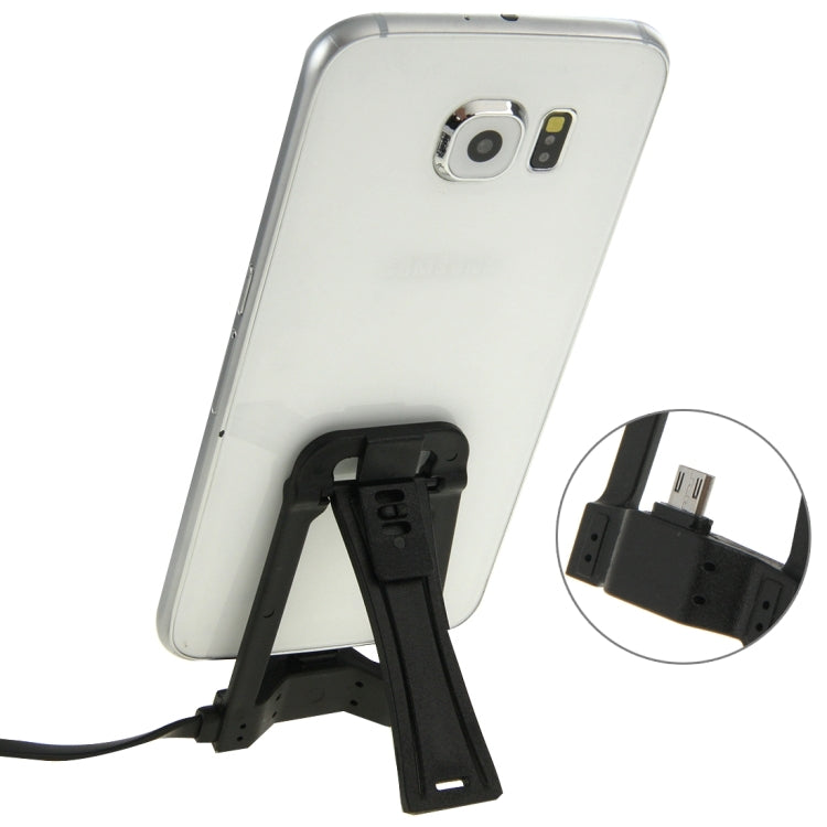 High Speed 1.15M Micro USB to USB 2.0 Data Sync Cable with Holder / Stand