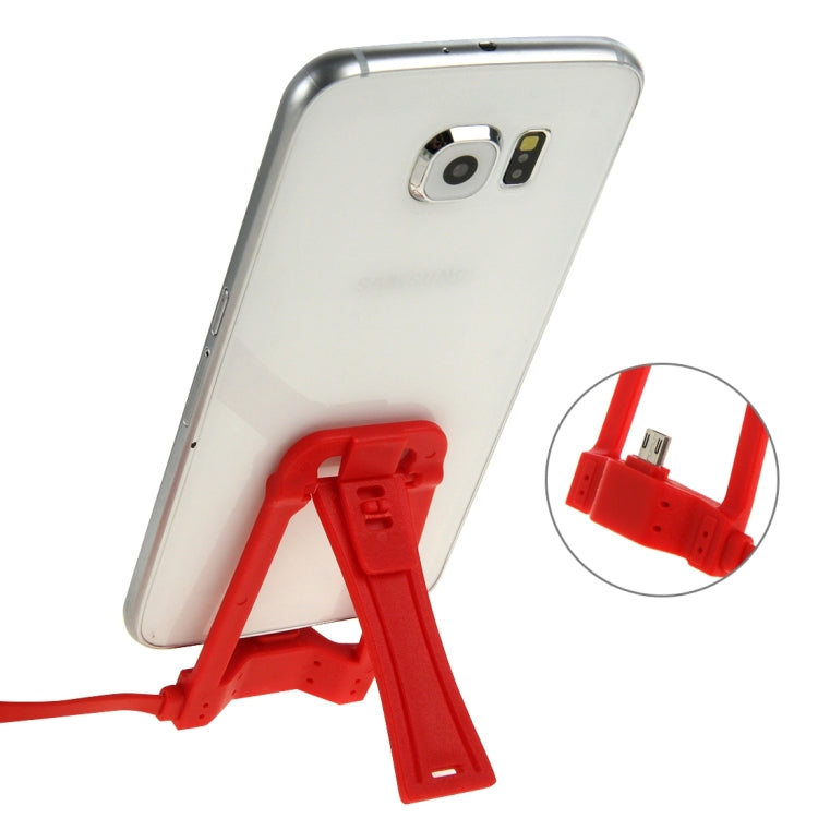 High Speed 1.15M Micro USB to USB 2.0 Data Sync Cable with Holder / Stand