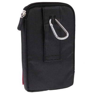 Universal Zipper Carry Bag with Hook for Galaxy Note II / N7100 / S3 / i9300 / Note / i9220 / MP5 / All 5.5 inch Device
