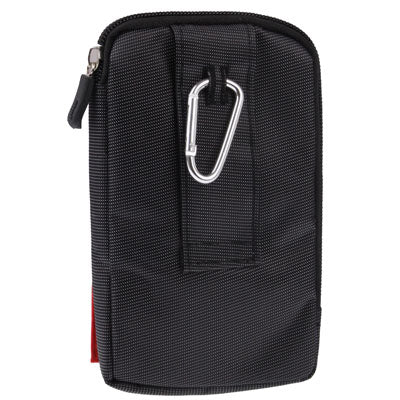 Universal Zipper Carry Bag with Hook for Galaxy Note II / N7100 / S3 / i9300 / Note / i9220 / MP5 / All 5.5 inch Device