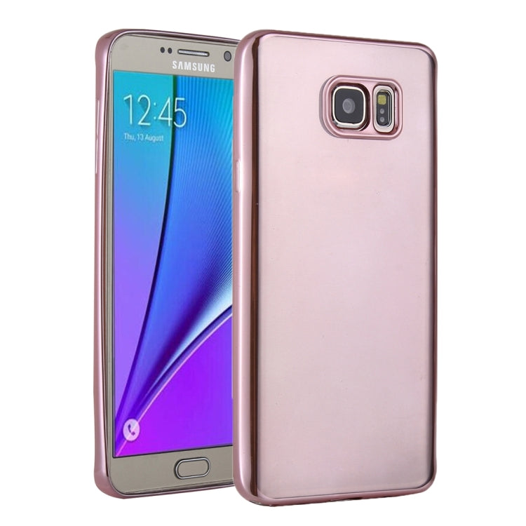 For Galaxy S7 / G930 Plating Soft TPU Protective Cover Case