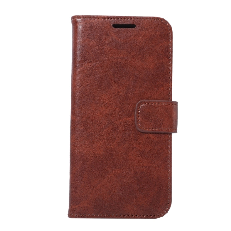 For Galaxy S7 / G930 Crazy Horse Texture Horizontal Flip Leather Case with Holder & Card Slots & Wallet