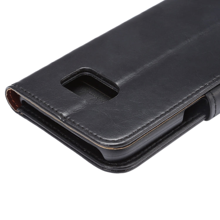 For Galaxy S7 Edge/ G935 Crazy Horse Texture Horizontal Flip Leather Case with Holder & Card Slots & Wallet