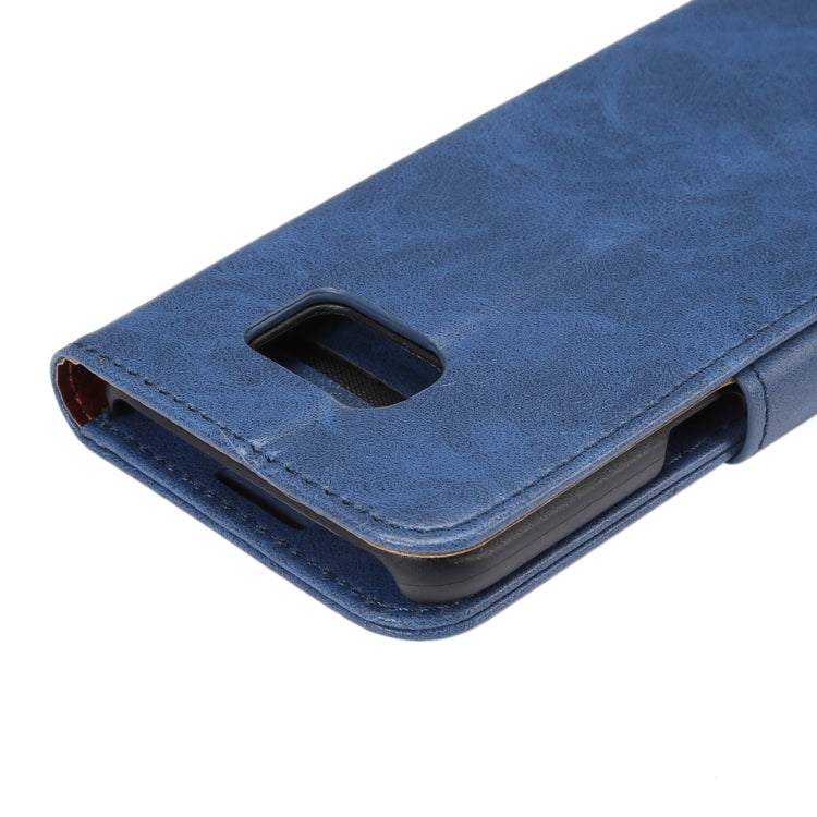 For Galaxy S7 Edge/ G935 Crazy Horse Texture Horizontal Flip Leather Case with Holder & Card Slots & Wallet