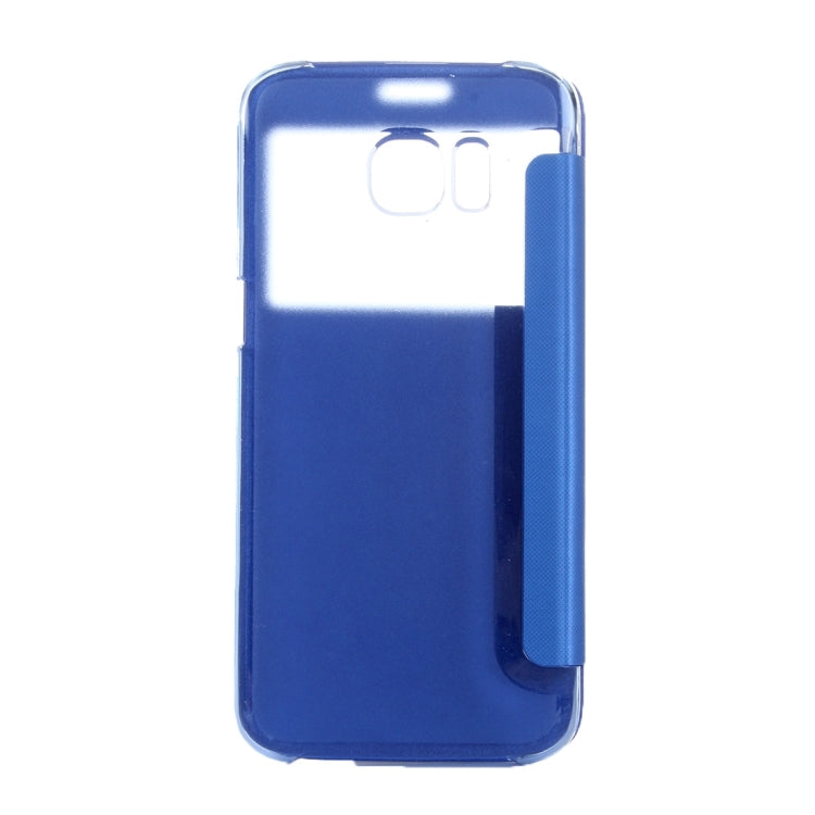 For Galaxy S7 / G930 Horizontal Flip Leather Case with Call Display ID