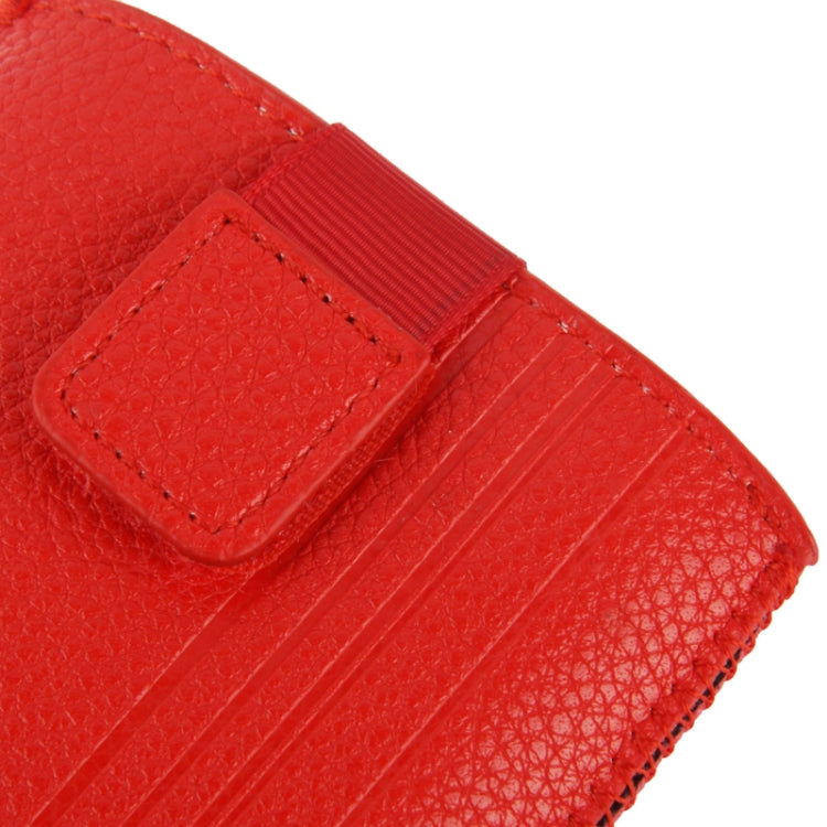 Universal Litchi Texture Leather Case Pocket Sleeve Bag with Pull Up Tab for Samsung S IV / i9500 / i9300 / i9250 / i8750 / iPhone 5 / HTC One / ASUS PadFone2 / HTC G23 / Sony LT29i / Sony L36h / LG E960 / Sony M35h / LG P880 / LG E975 / Nokia Lumia 920