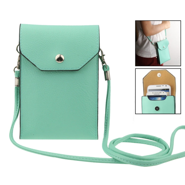 Universal Litchi Texture Leather Case Pocket Sleeve Bag with Lanyard for iPhone 6 Plus, iPhone 6S Plus, Galaxy S7 / S7 Edge / S6 edge Plus / A8 / Note 5 / Note 4 / S IV, HTC, ASUS, Sony, LG, Nokia