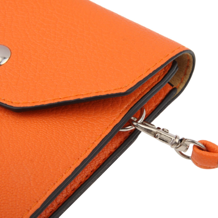 Universal Litchi Texture Leather Case Pocket Sleeve Bag with Lanyard for iPhone 6 Plus, iPhone 6S Plus, Galaxy S7 / S7 Edge / S6 edge Plus / A8 / Note 5 / Note 4 / S IV, HTC, ASUS, Sony, LG, Nokia