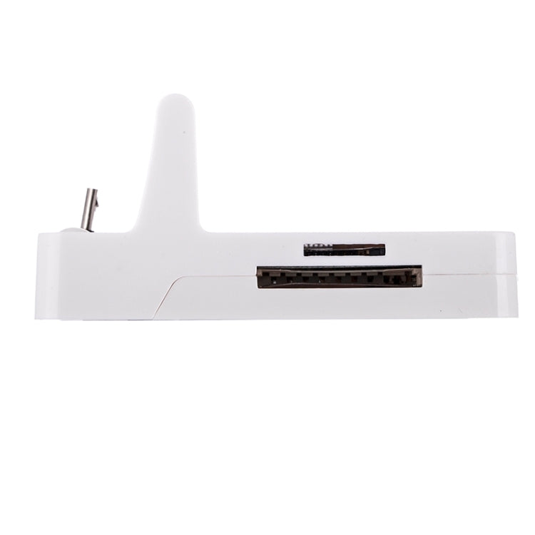 DZ-885 Multi Function Micro USB Smart Dock Holder 2-Port USB 2.0 OTG Combo HUB TF / SD / MMC / MS / M2 Card Reader for Galaxy S5 / Note 5 / Note 4 / Note III / Android Phone