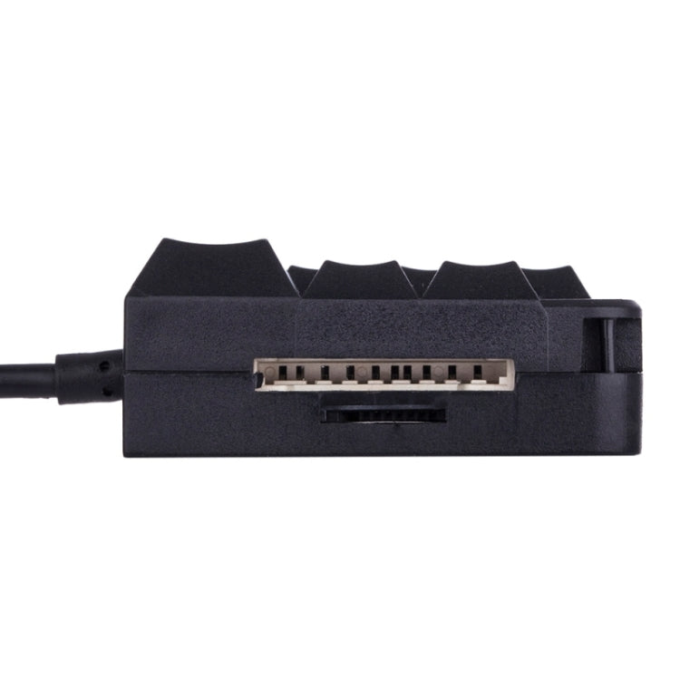 T-633 USB-C 3.1 / Type-C 2 Ports USB HUB SD(HC) / TF Card Reader