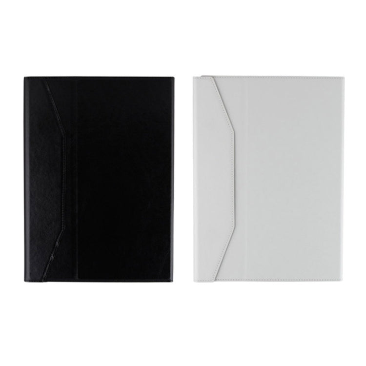 Bluetooth 3.0 ABS Hard Key Keyboard and Crazy Horse Texture Leather Tablet Case with Holder for Galaxy Note 10.1 2014 Editon P600 / Tab Pro T520(Black)