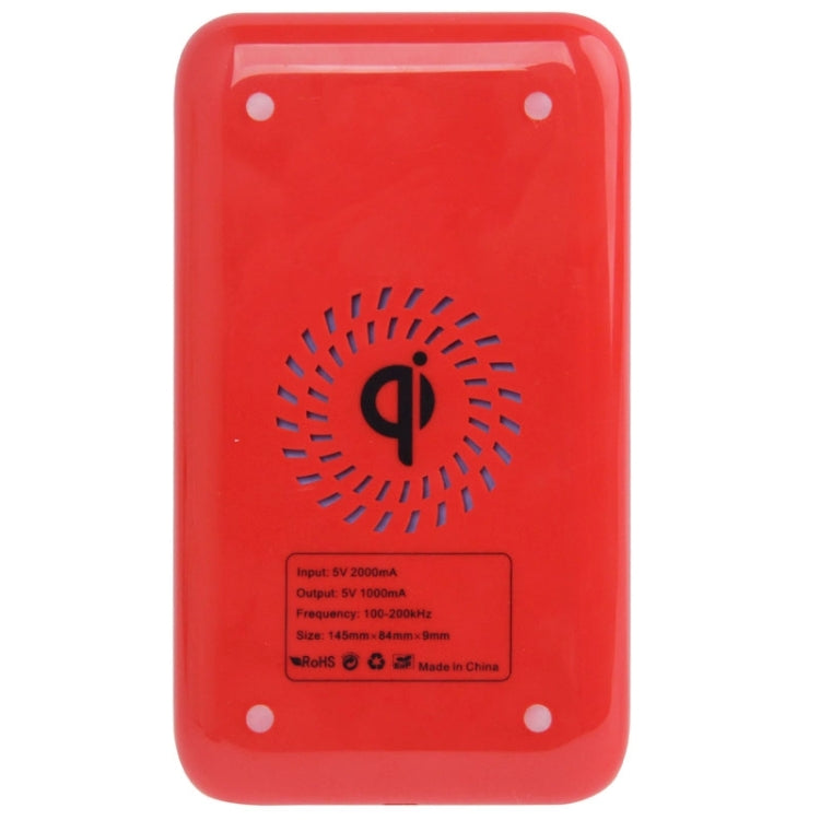 Qi Standard Ultra Slim Wireless Charger Mat / Wireless Charging Transmitter, For iPhone 8 / 8 Plus / X & Galaxy S6 / Note III / N9000, Nokia Lumia 920 / Lumia 820 / LG Nexus 4 / HTC 8X / Droid DNA / Galaxy S III / Samsung Note II / Galaxy S IV / i9500