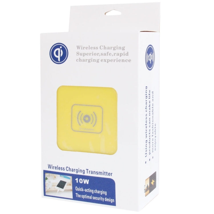 Qi Standard Ultra Slim Wireless Charger Mat / Wireless Charging Transmitter, For iPhone 8 / 8 Plus / X & Galaxy S6 / Note III / N9000, Nokia Lumia 920 / Lumia 820 / LG Nexus 4 / HTC 8X / Droid DNA / Galaxy S III / Samsung Note II / Galaxy S IV / i9500