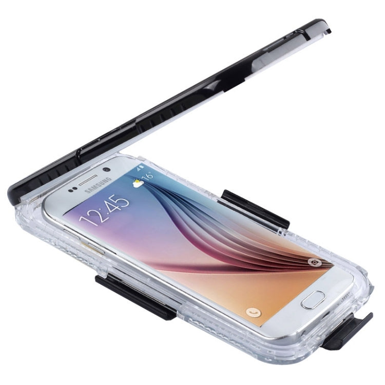 For Galaxy S6 IPX8 Waterproof PVC Case with Touch Responsive Front