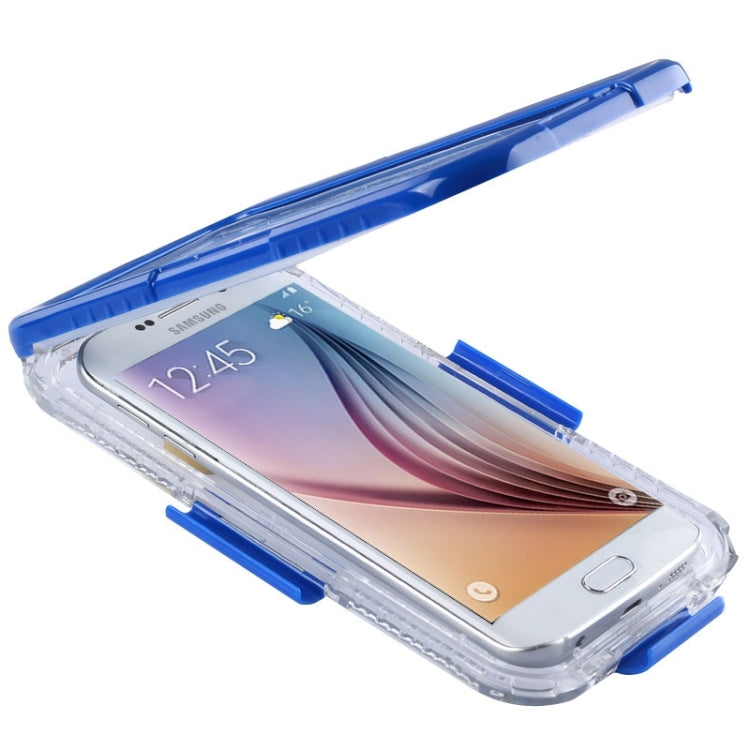 For Galaxy S6 IPX8 Waterproof PVC Case with Touch Responsive Front