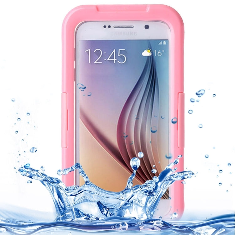 For Galaxy S6 IPX8 Waterproof PVC Case with Touch Responsive Front