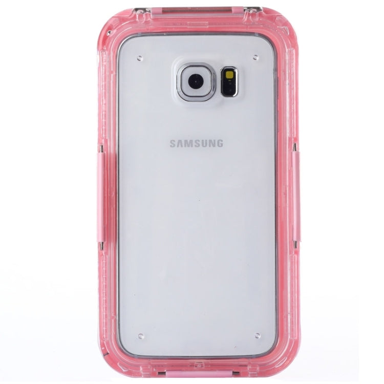 For Galaxy S6 IPX8 Waterproof PVC Case with Touch Responsive Front