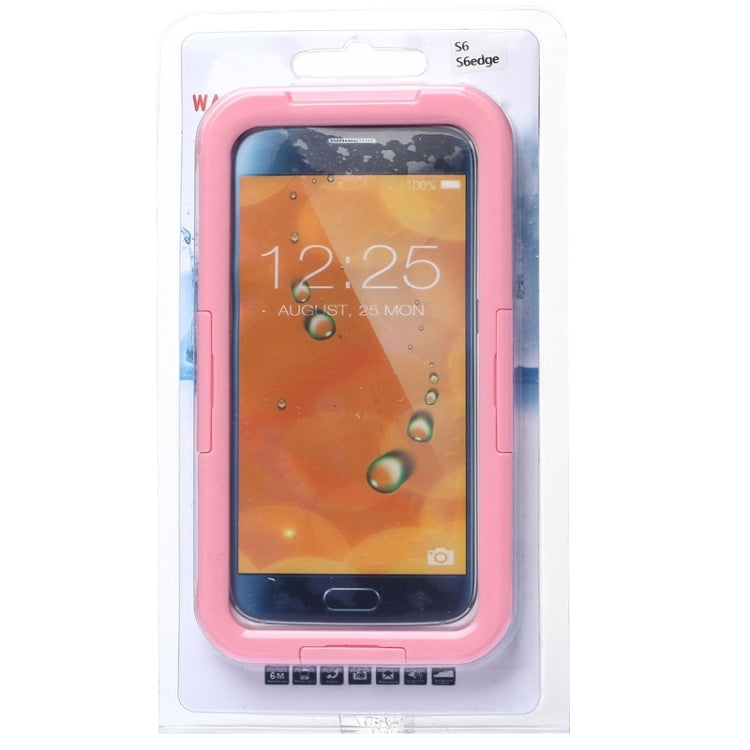 For Galaxy S6 IPX8 Waterproof PVC Case with Touch Responsive Front