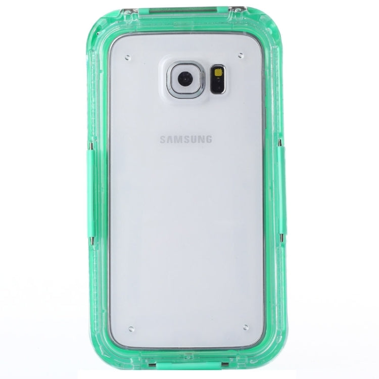 For Galaxy S6 IPX8 Waterproof PVC Case with Touch Responsive Front